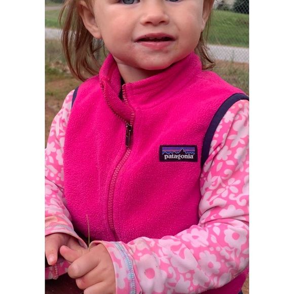 Patagonia Other - Patagonia Pink Fleece Vest for Kids